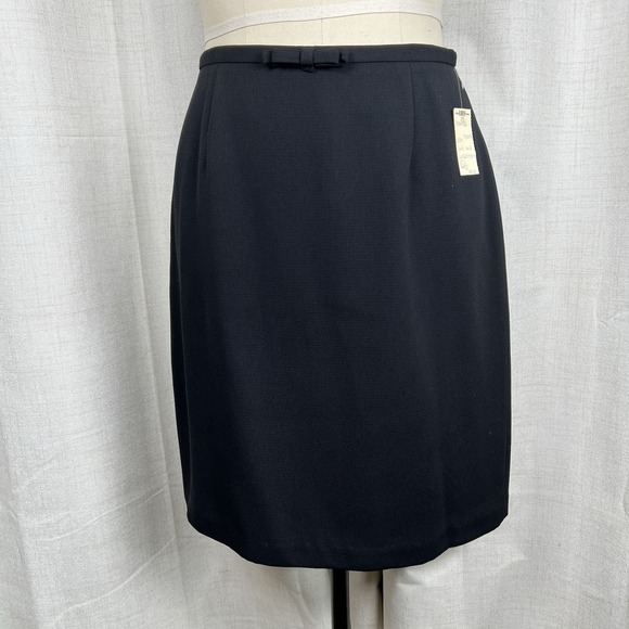 Tailor B. Moss Dresses & Skirts - NEW! Vintage Tailor‎ B Moss Black Pencil Skirt Size 10 Preppy Dark Academia USA